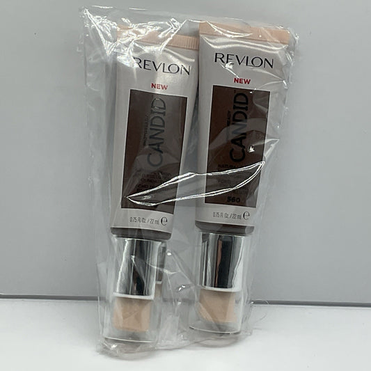 2 PACK - Revlon Photoready Candid Natural Finish Foundation 560 Espresso