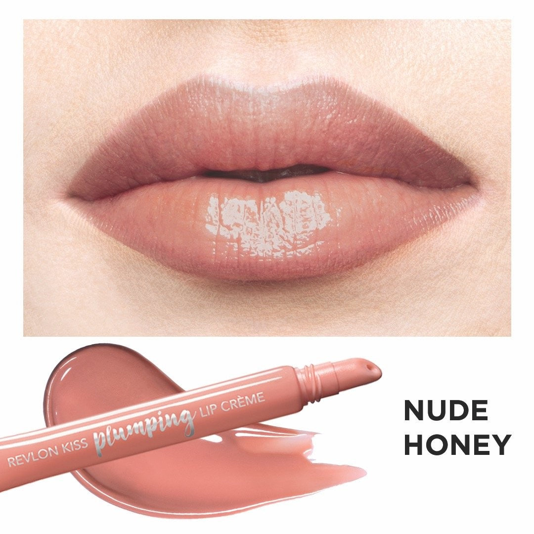 Revlon Kiss Plumping Lip Creme, 510 Nude Honey