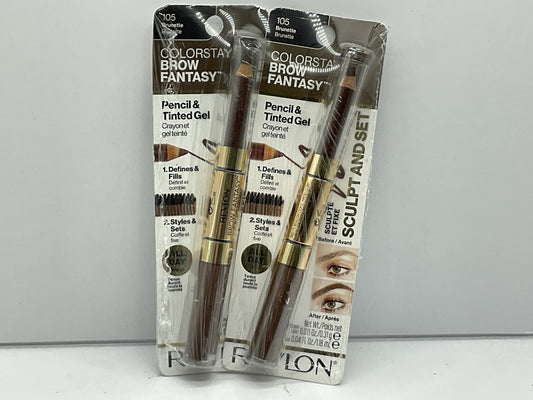 Revlon Brow Fantasy Pencil & Gel - 105 Brunnete