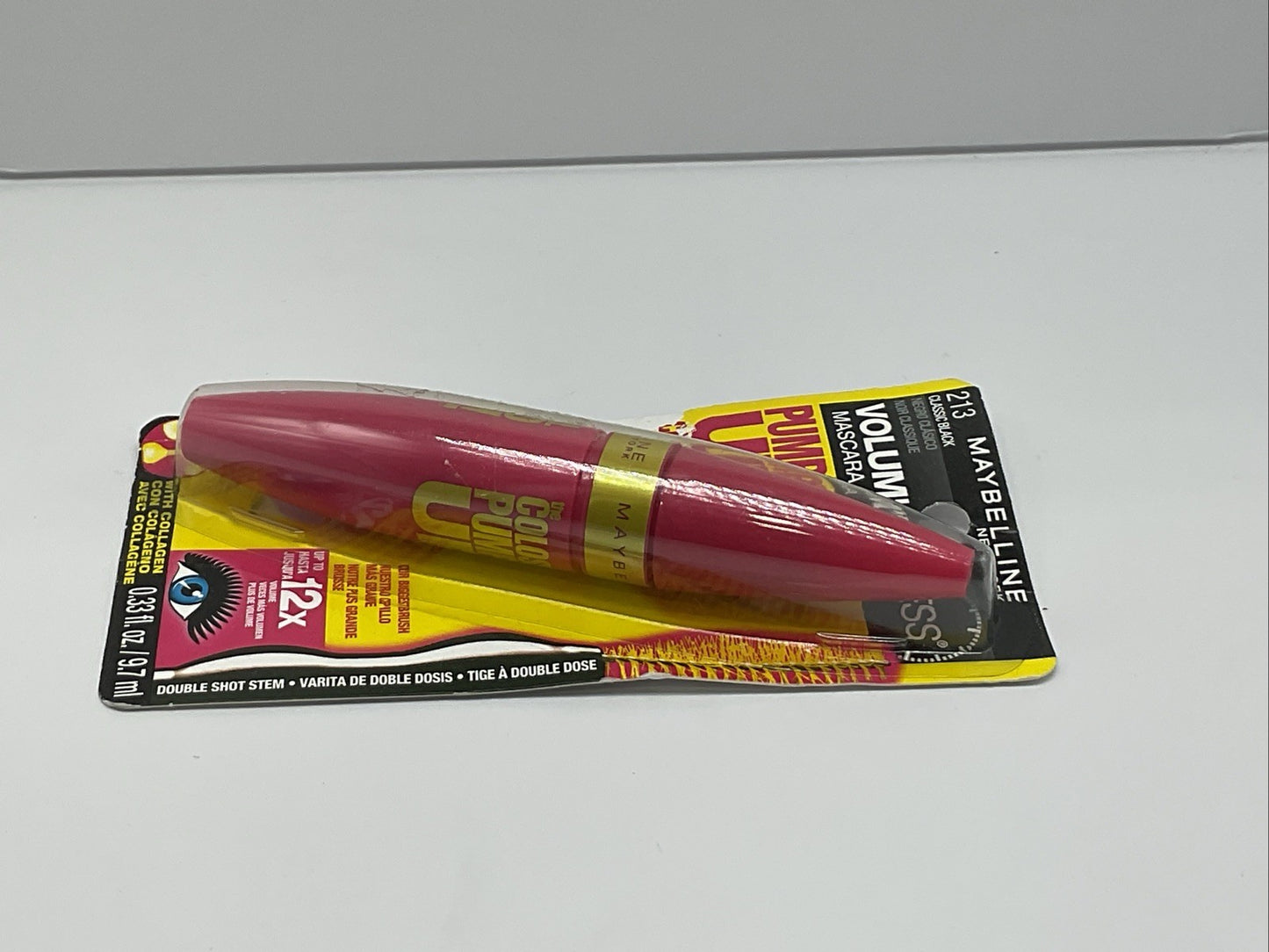 Maybelline Volum'Express Pumped Up Colossal Mascara - 213 Classic Black - Single