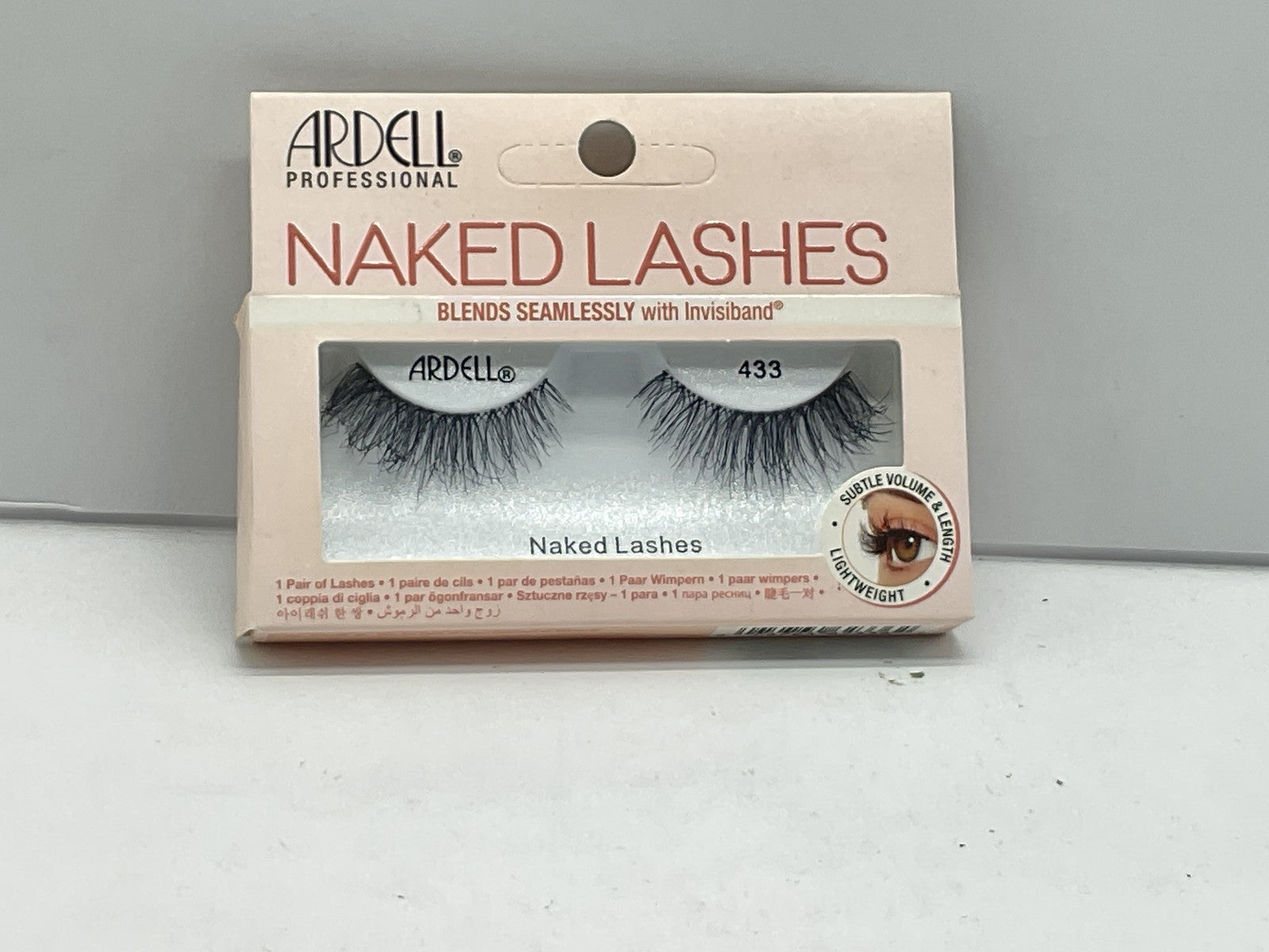 Ardell Professional Naked False Eye Lashes - 433 Curled Tapered