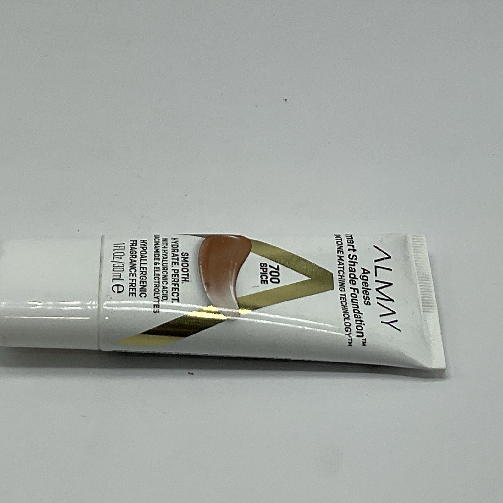 Almay Ageless Smart Shade Liquid Foundation Makeup - 700 Spice - Single