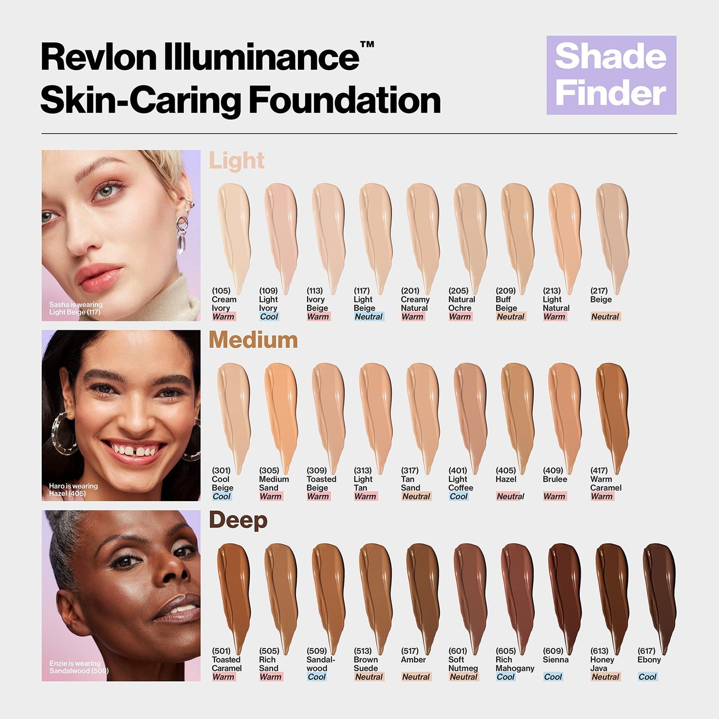 Revlon Illuminance Skin Caring Foundation #113 Ivory Beige