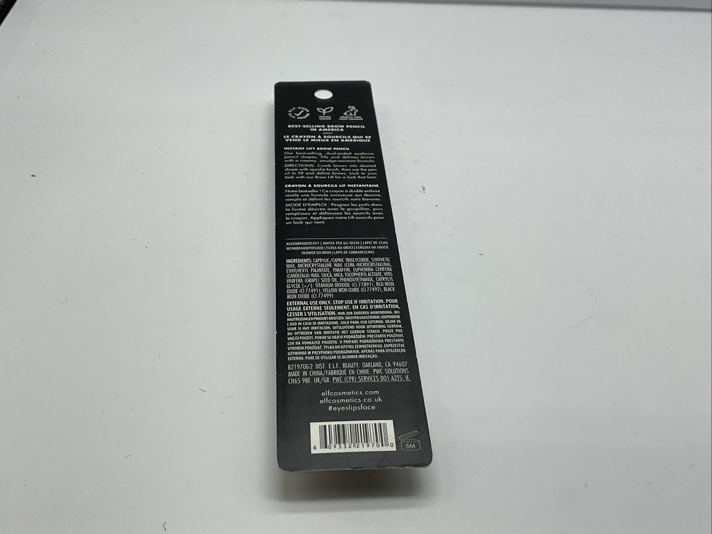 e.l.f. Instant Lift Brow Pencil Dual-Sided Precise Fine Tip - 21970 Blonde
