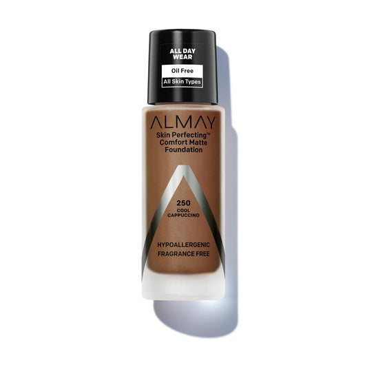 Almay Skin Perfecting Comfort Matte Foundation 250 Cool Cappuccino 