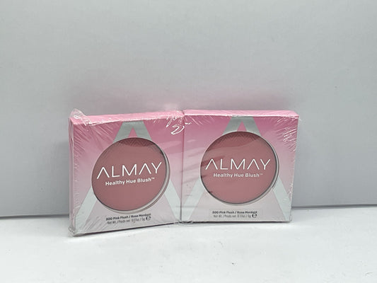 2 PACK - Almay Healthy Hue Blush - 300 Pink Flush 