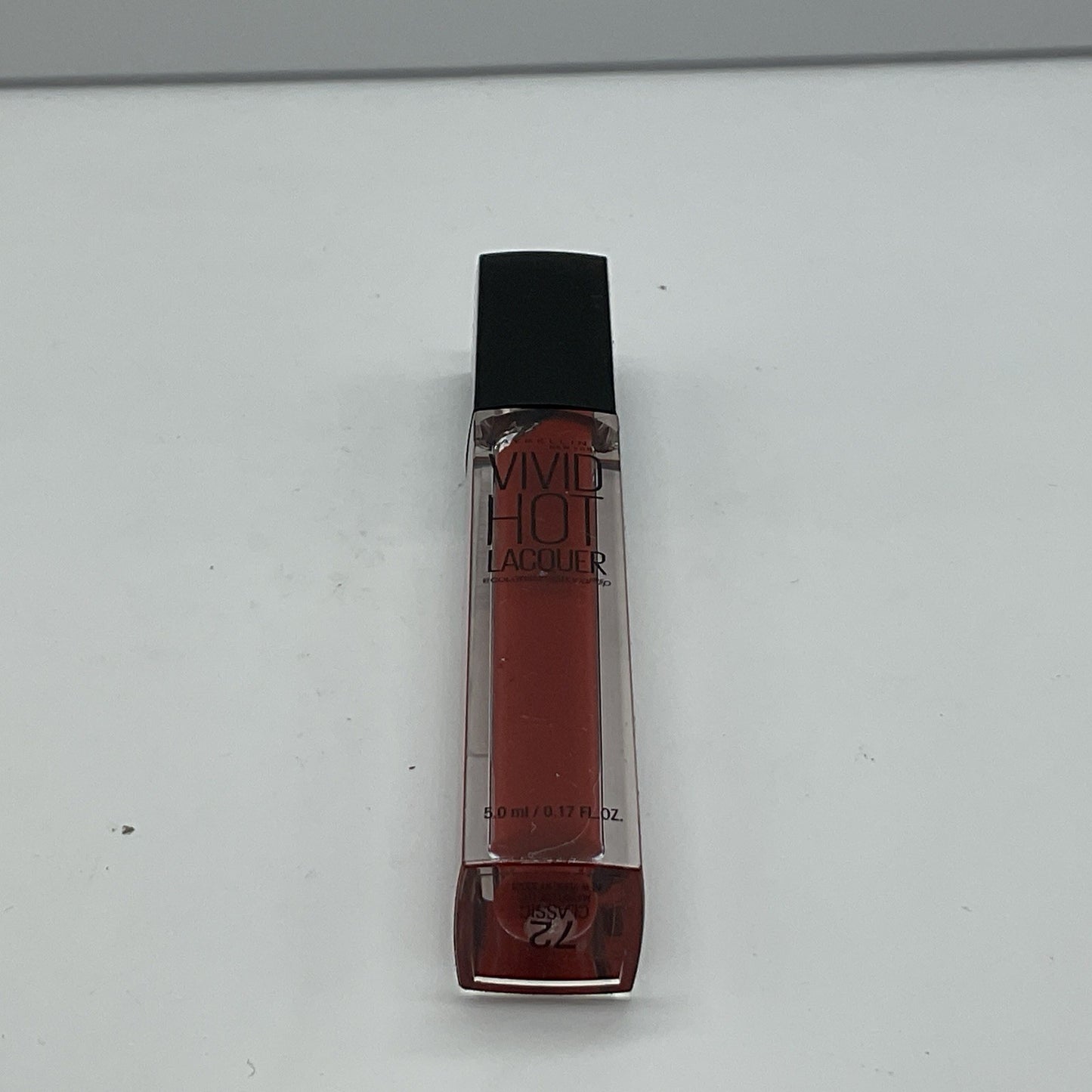 Maybelline NEW YORK Vivid Hot Lacquer Lip Gloss - Classic 72 - Single