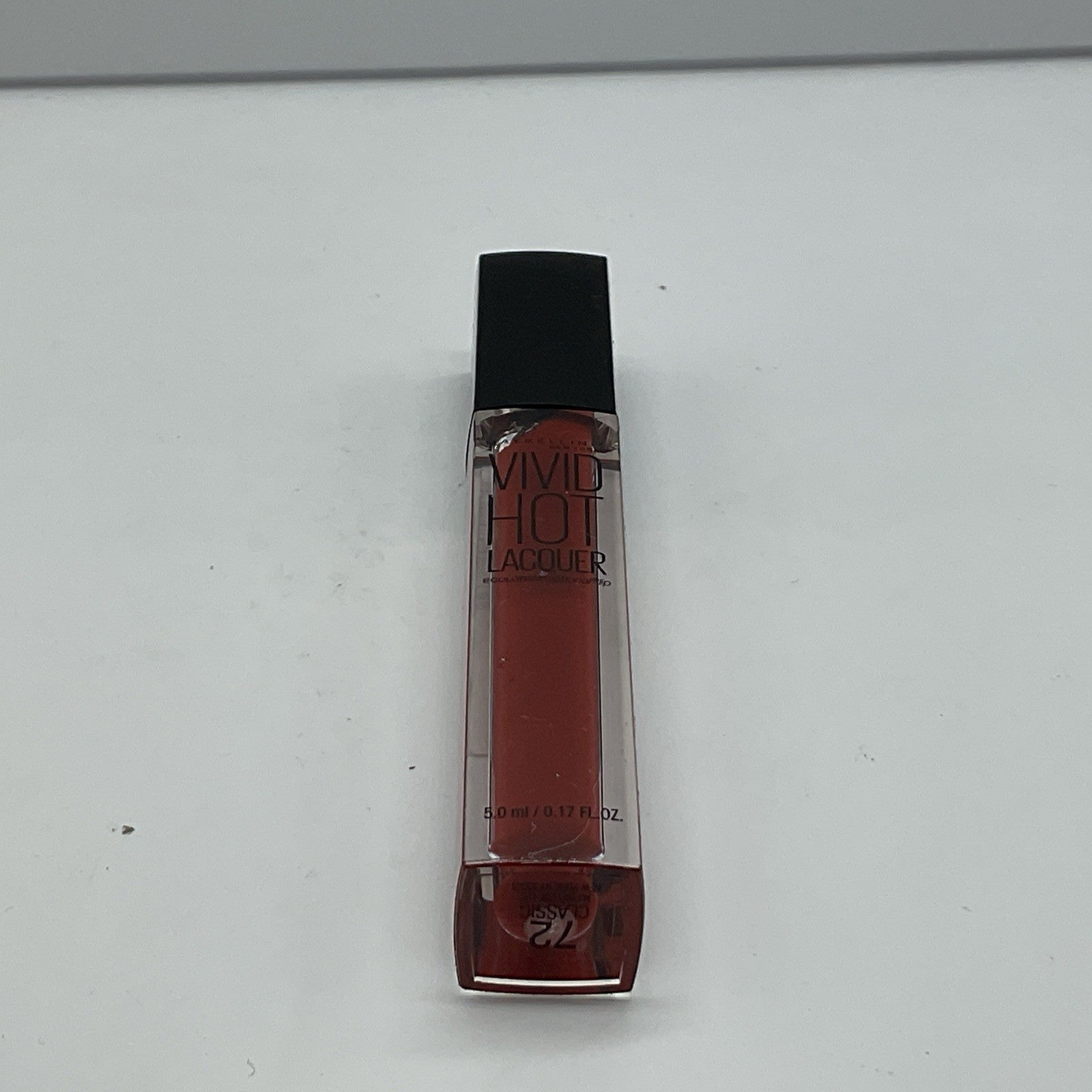 Maybelline NEW YORK Vivid Hot Lacquer Lip Gloss - Classic 72 - Single