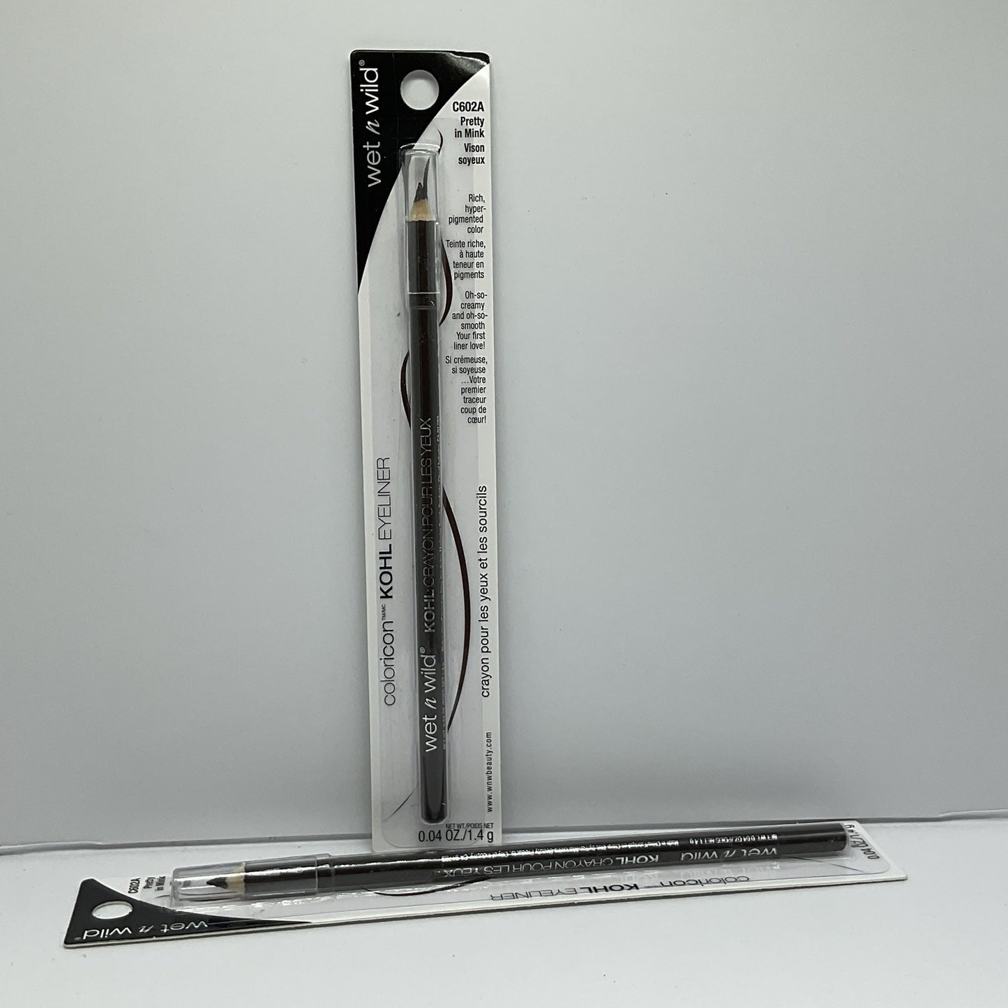 Wet N Wild Coloricon Eye Pencil -  C602A Petty In Mink - Lot Of 2
