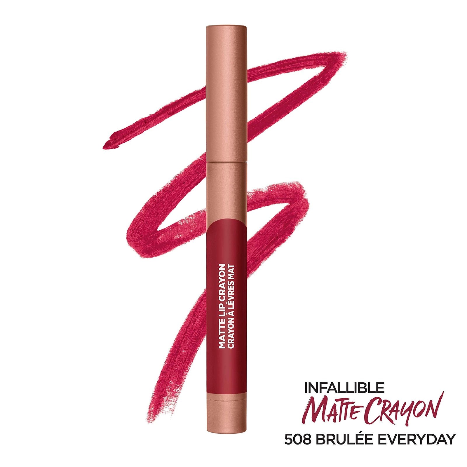 L'Oreal Paris Infallible Matte Lip Crayon - 508 Brûlée Everyday