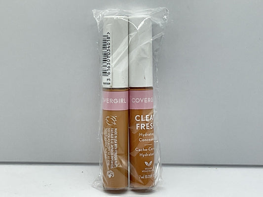 2 PACK - COVERGIRL Clean Fresh Hydrating Concealer, #410 Rich Deep, 0.23 Fl Oz