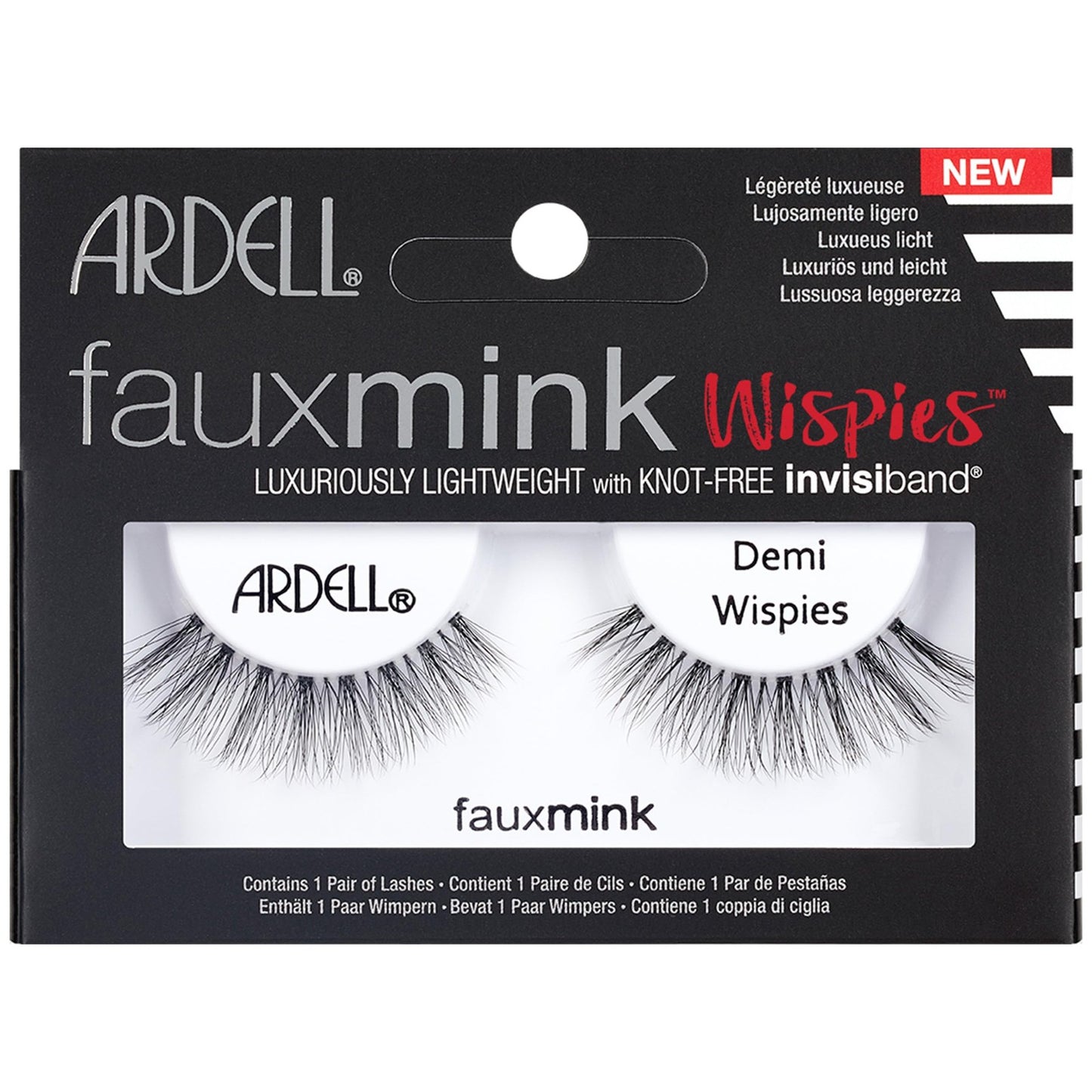 Ardell Professional FauxMink Wispies Luxuriously Lightweight - Demi Wispies