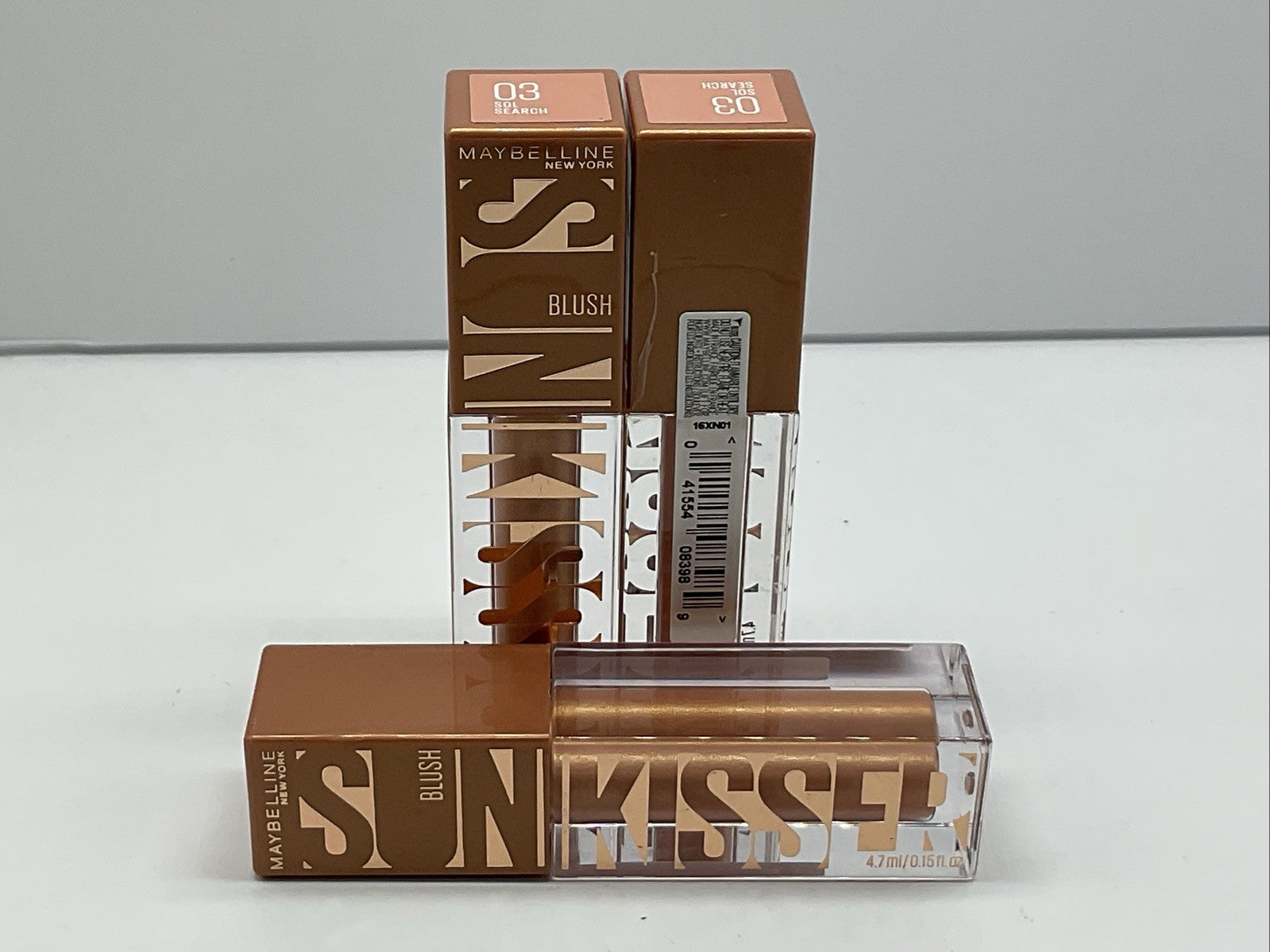 Maybelline Sunkisser Liquid Blush & Bronzer Sealed-  03 Sol Search - Set Of 3