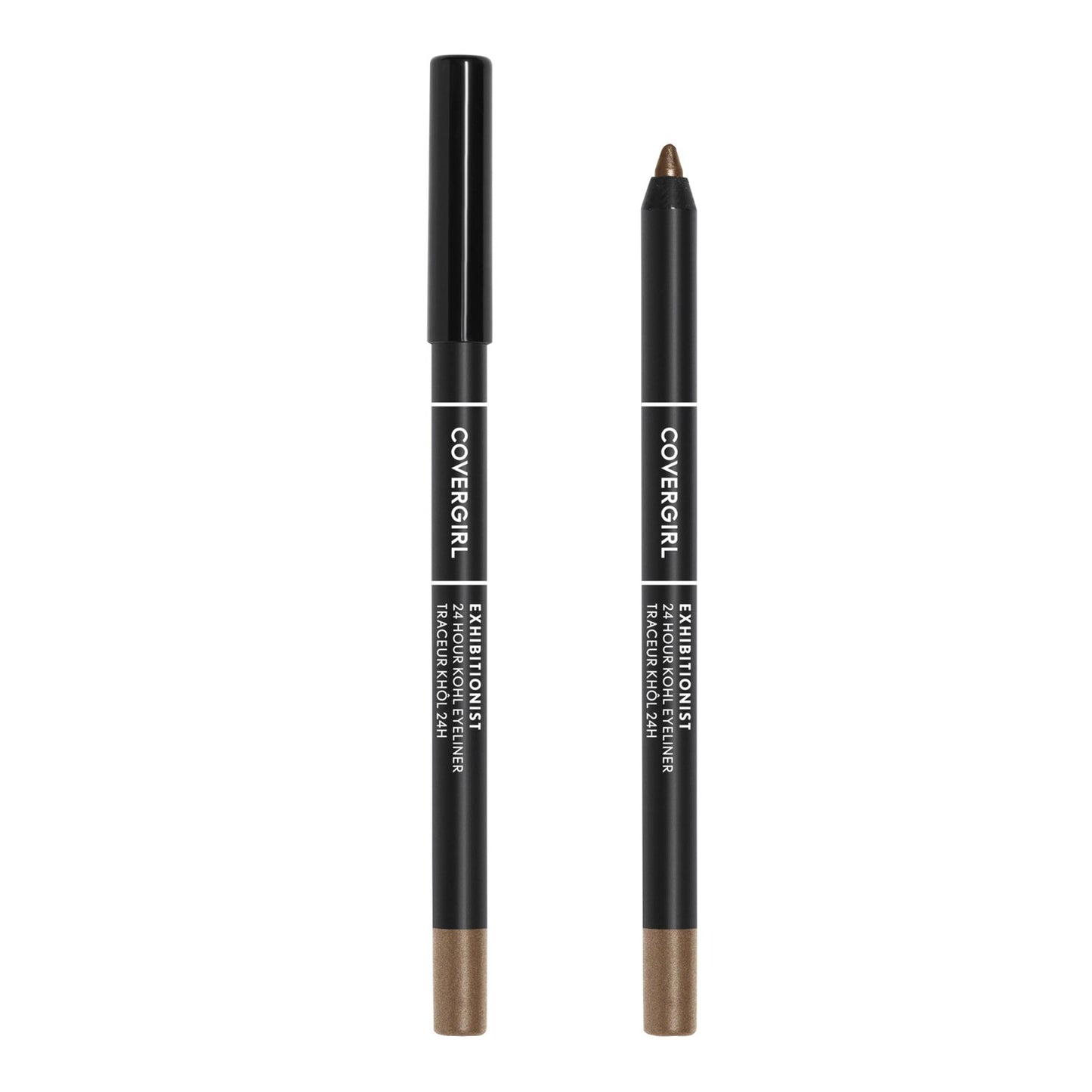 2 PACK - Covergirl Exhibitionist 24 HR Kohl Eyeliner - 400 Gold Metallic
