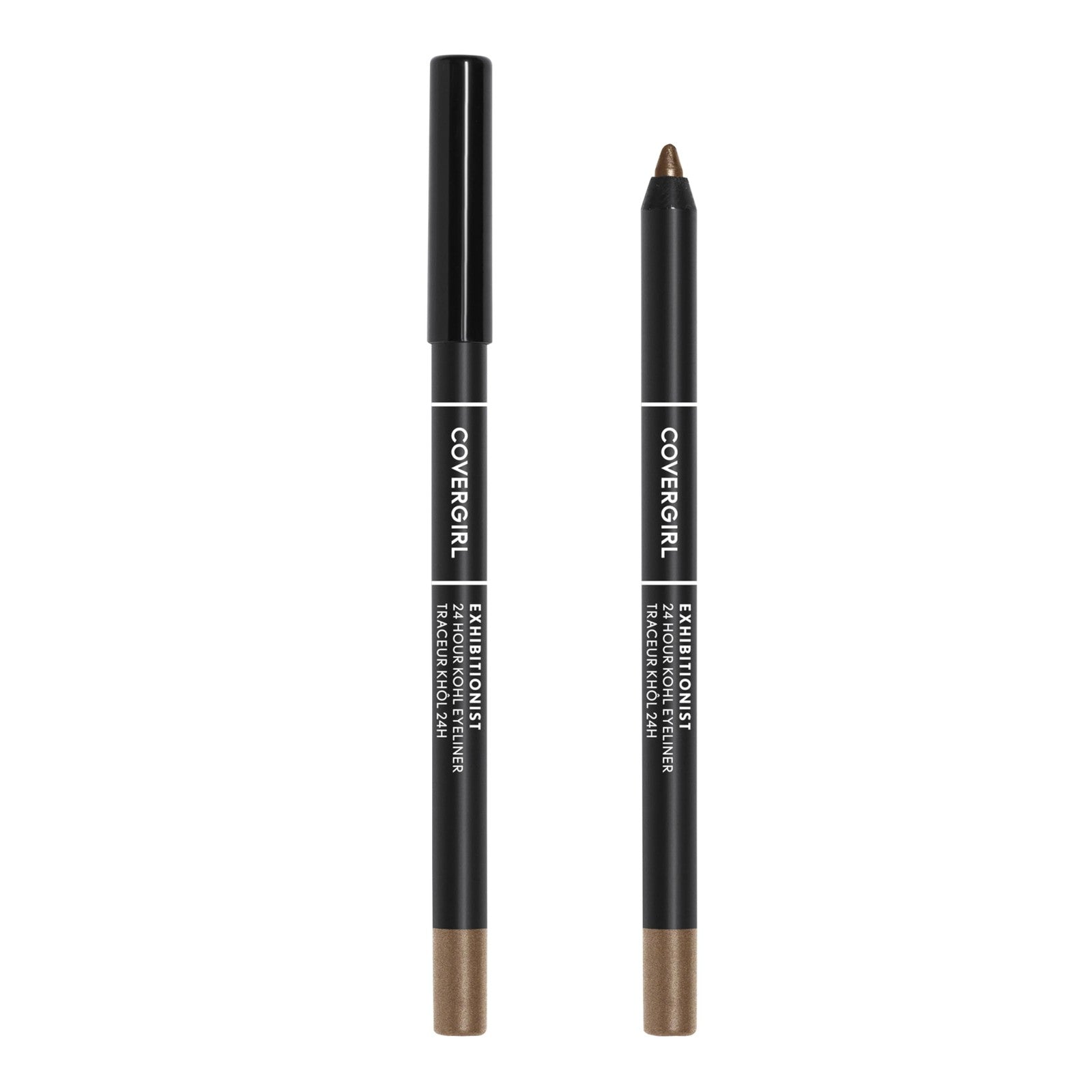 2 PACK - Covergirl Exhibitionist 24 HR Kohl Eyeliner - 400 Gold Metallic