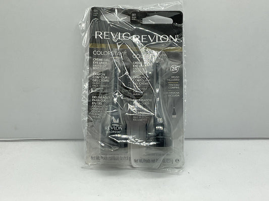 2 PACK - Revlon Colorstay Crème Gel Eye Liner - 001 Black