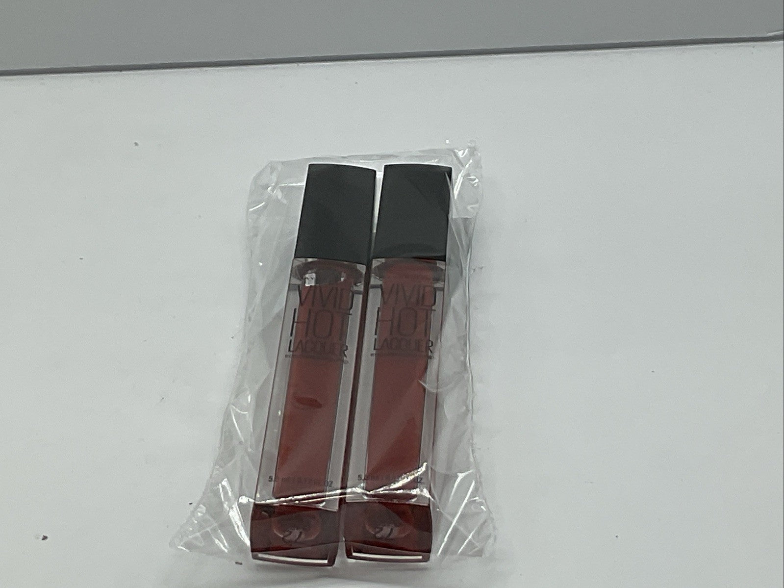 Maybelline NEW YORK Vivid Hot Lacquer Lip Gloss - Classic 72 - LOT of 2