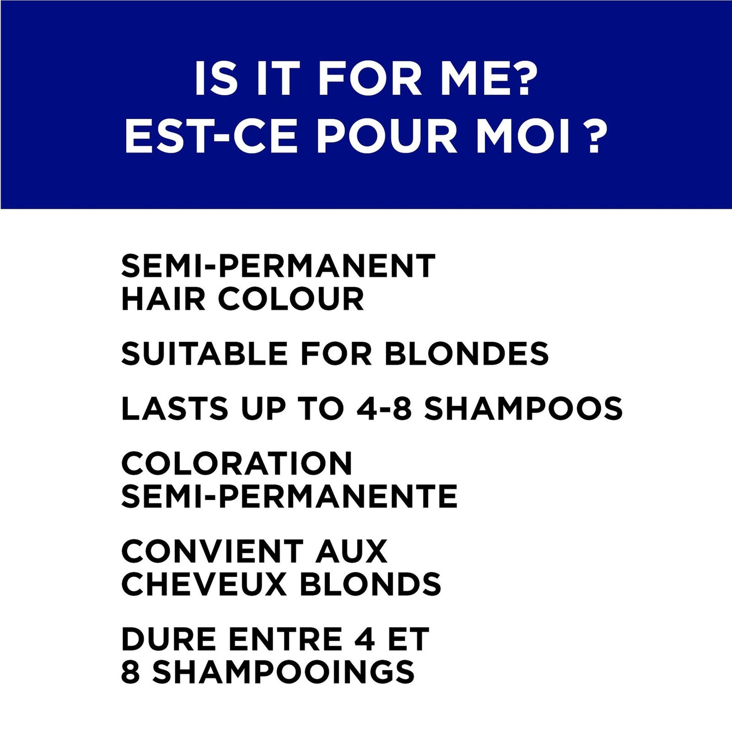 L'Oréal Paris Colorista Semi-Permanent Hair Color - Metallic Blue 01 