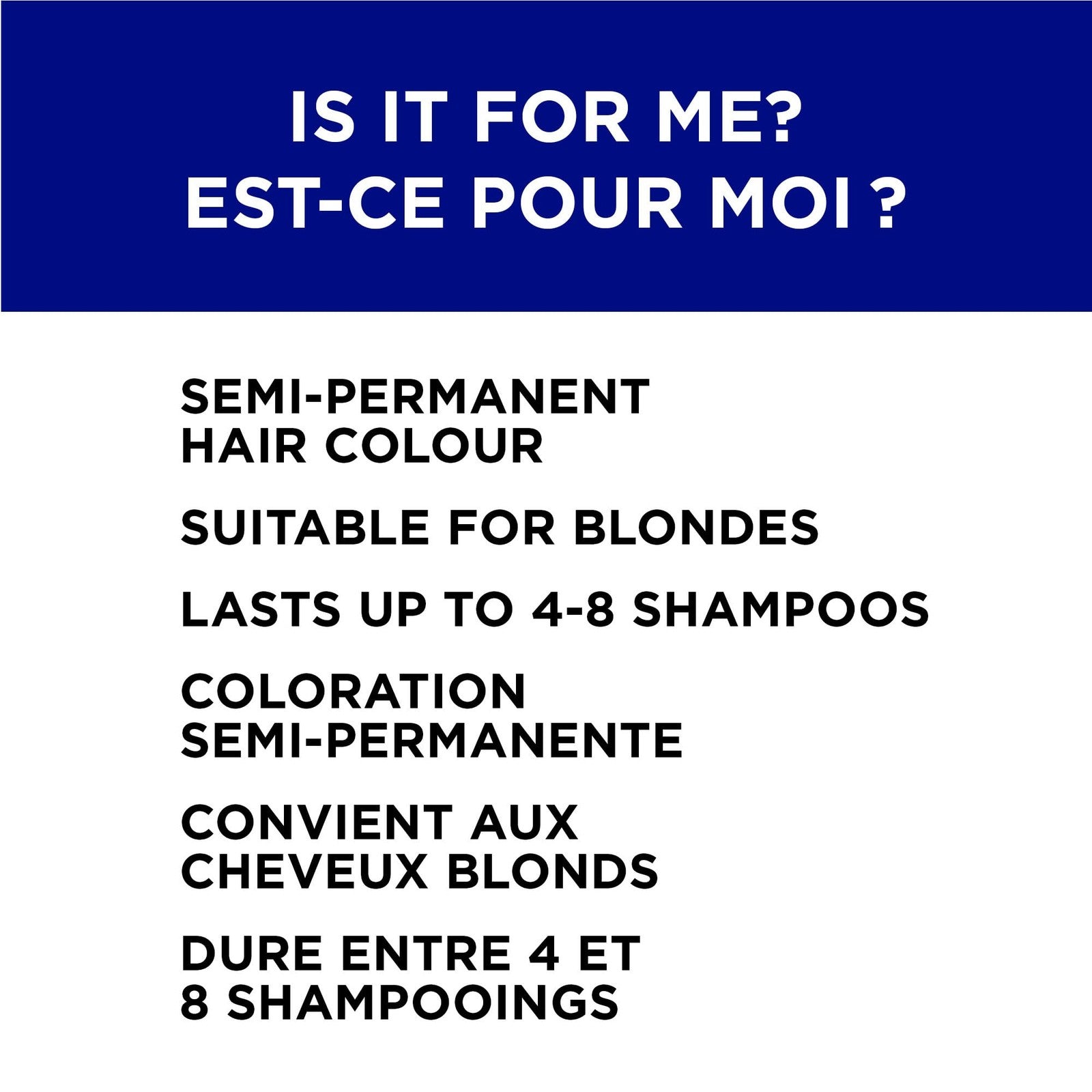 L'Oréal Paris Colorista Semi-Permanent Hair Color - Metallic Blue 01 