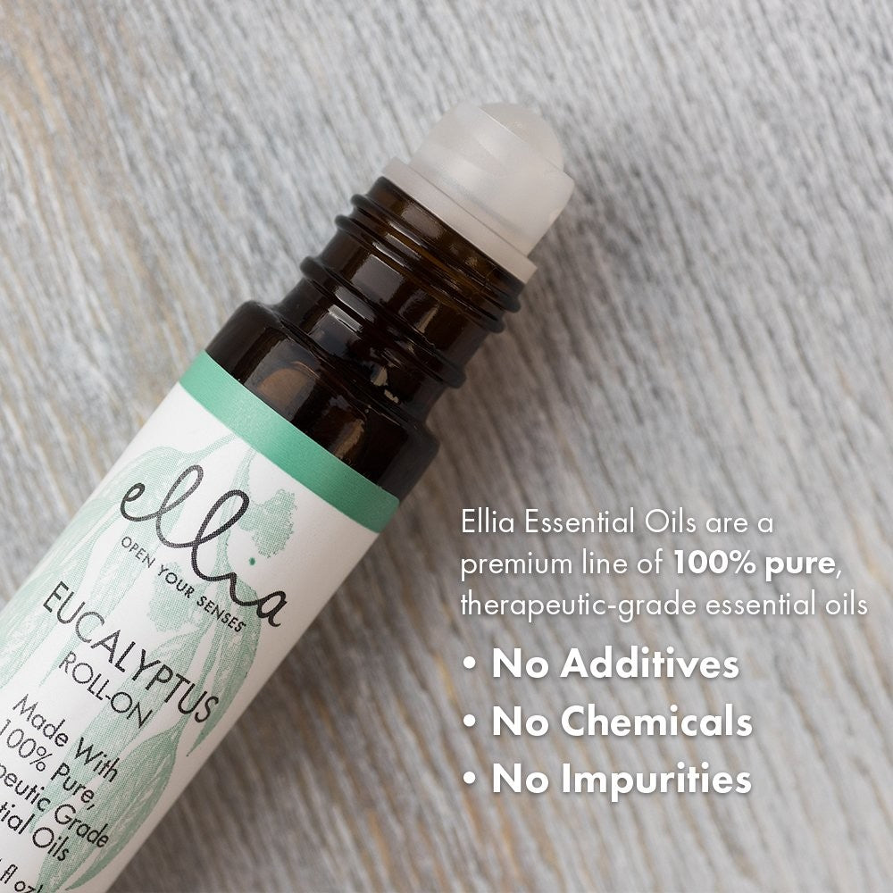 Ellia 100% Pure Therapeutic Grade Essential Oil Roll-on - EUCALYPTUS