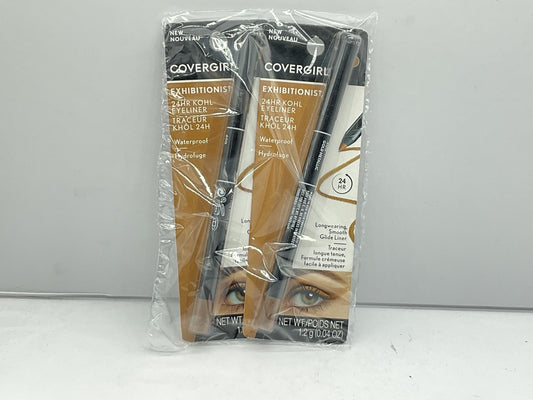 2 PACK - Covergirl Exhibitionist 24 HR Kohl Eyeliner - 400 Gold Metallic