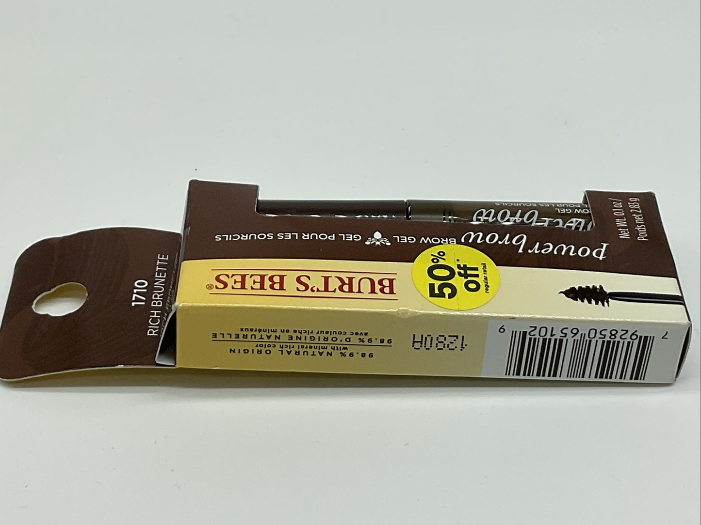 Burt’s Bees Power Brow Gel - 1710 Rich Brunette