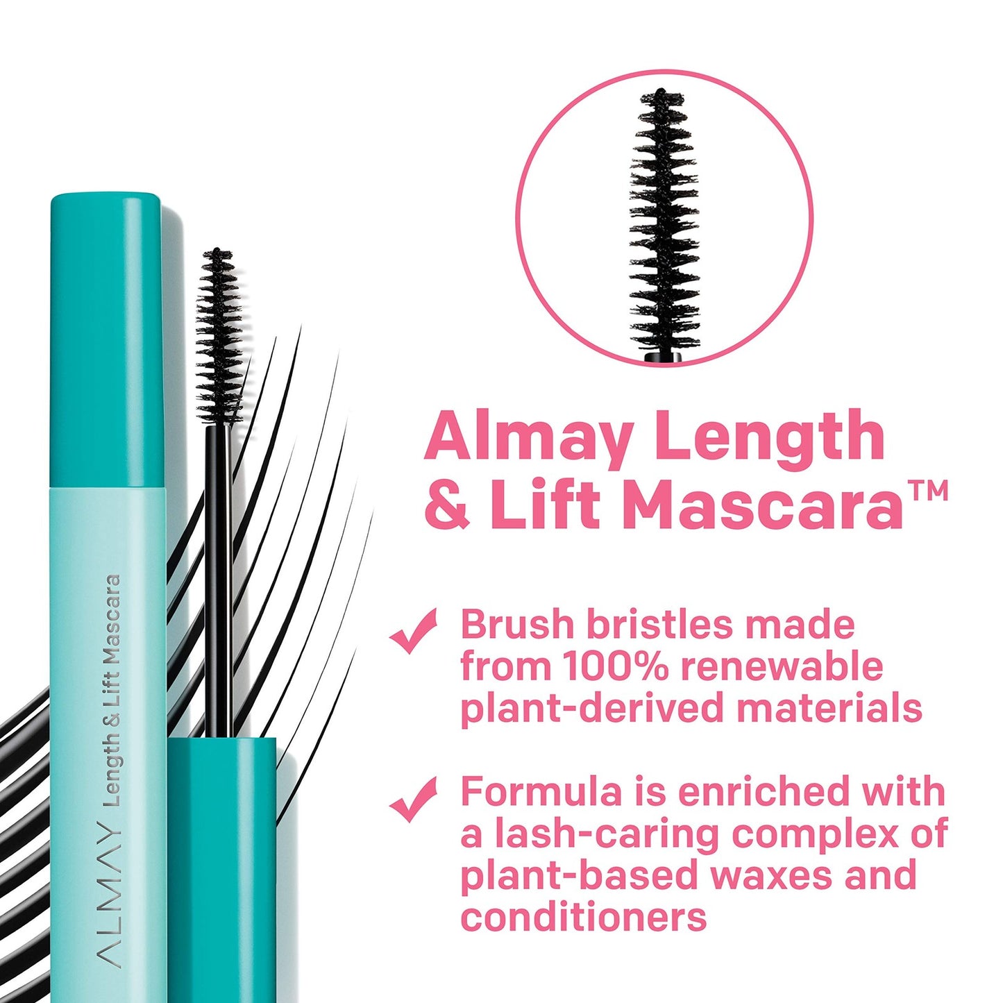 Length & Lift Mascara, 040 Black, 0.24 fl oz (7.1 ml)