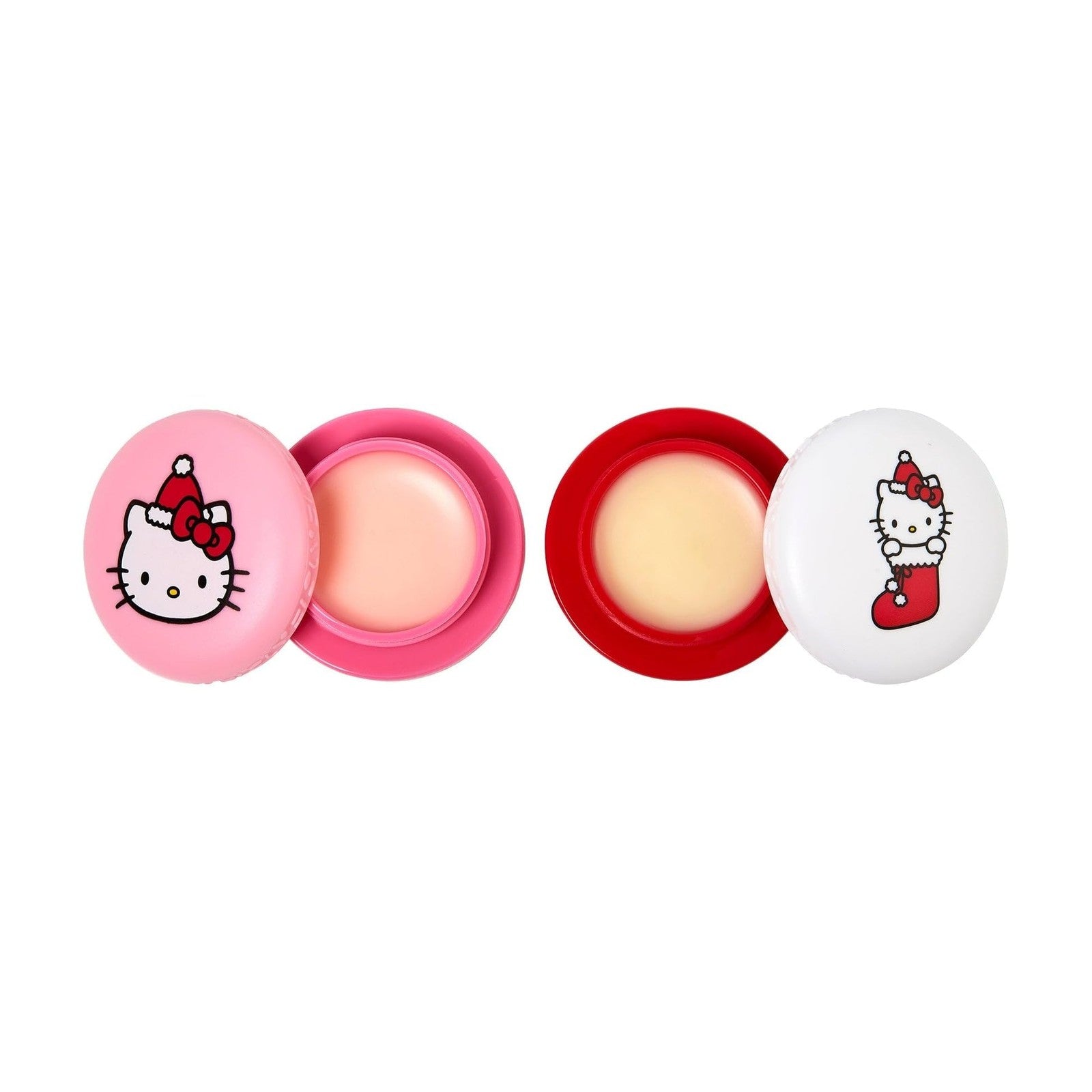 The Créme Shop x Hello Kitty & Friends Macaron Lip Balm Duo, Korean Lip Balm
