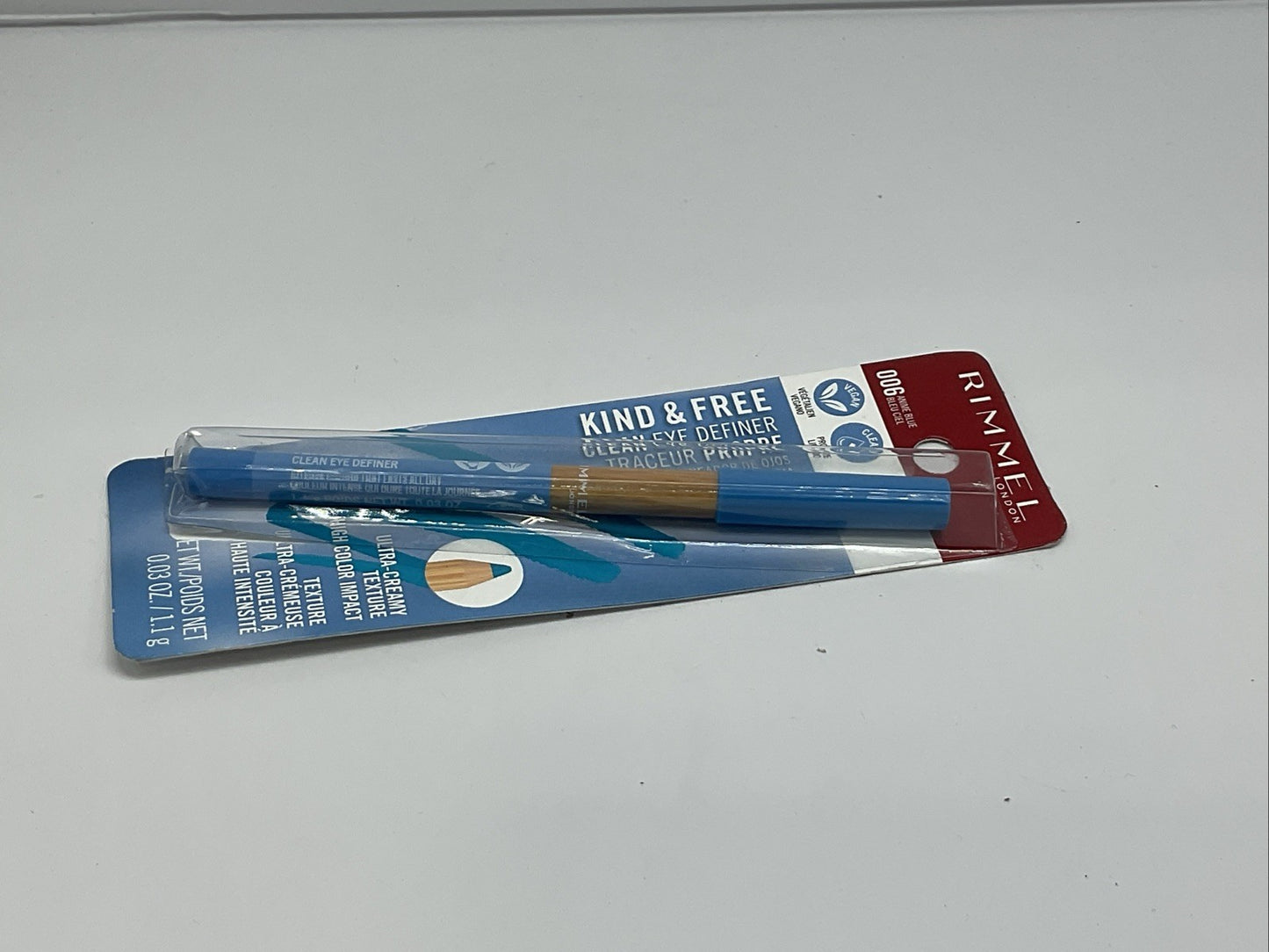 Rimmel Kind & Free Brow Definer Pencil Color - 006 Anime Blue - Single