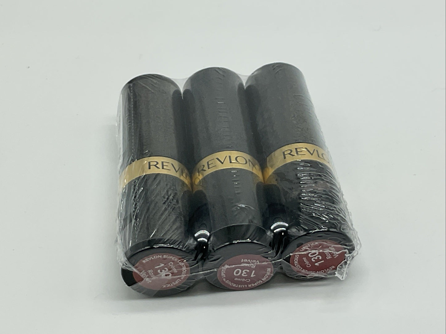 3 PACK - Revlon Super Lustrous Creme Lipstick - 130 Rose Velvet
