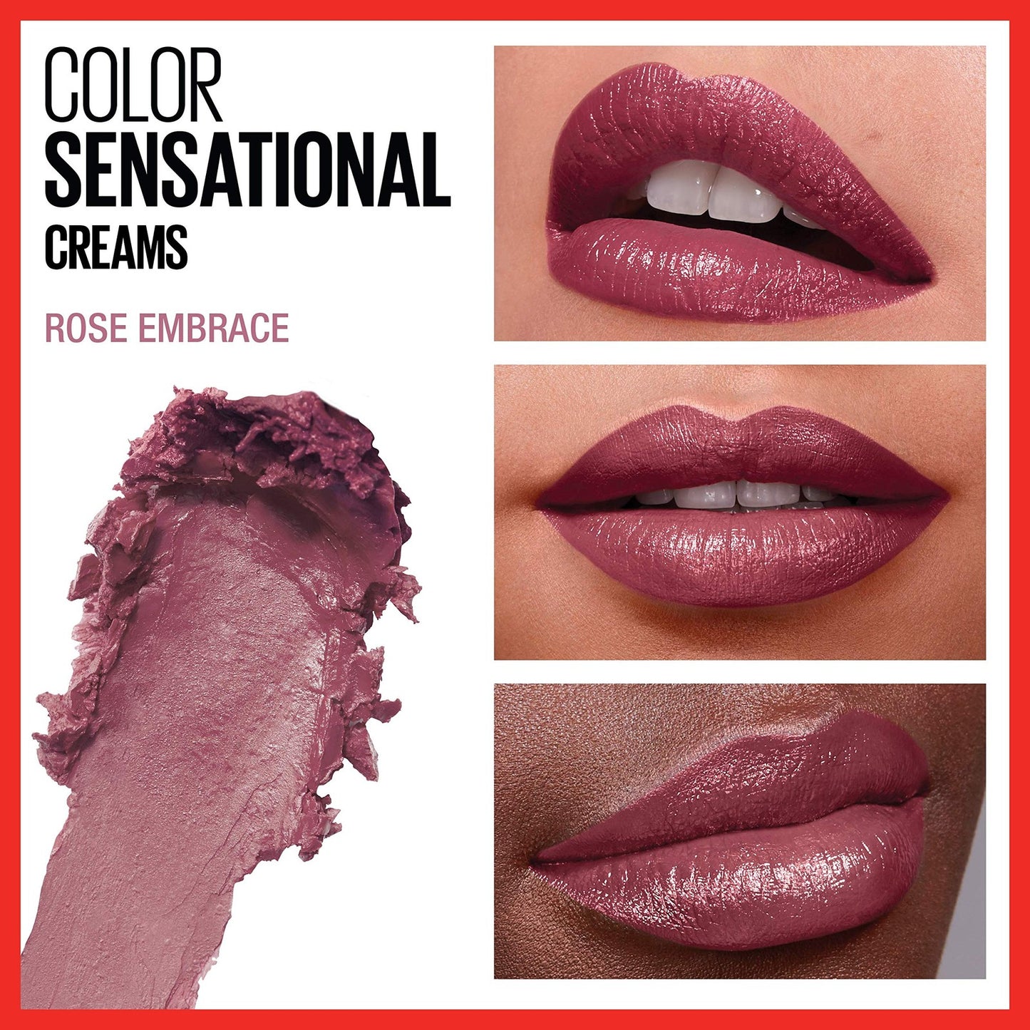 Maybelline Color Sensational Cream Lipstick - 200 Rose Embrace