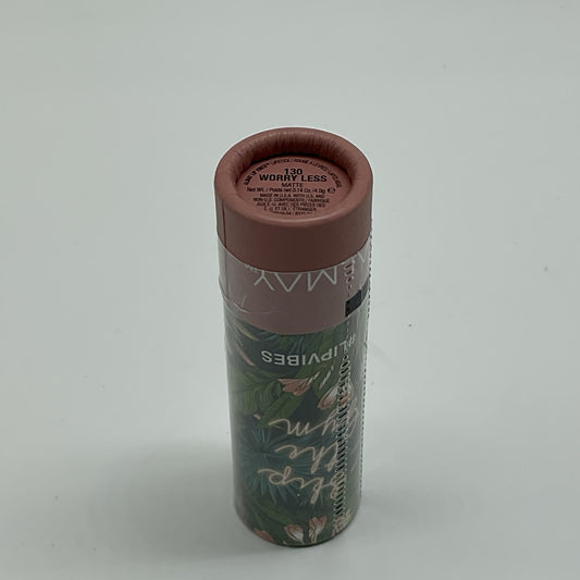 Almay Lip Vibes Lipstick with Vitamin E Oil & Shea Butter - 130 Worry Less