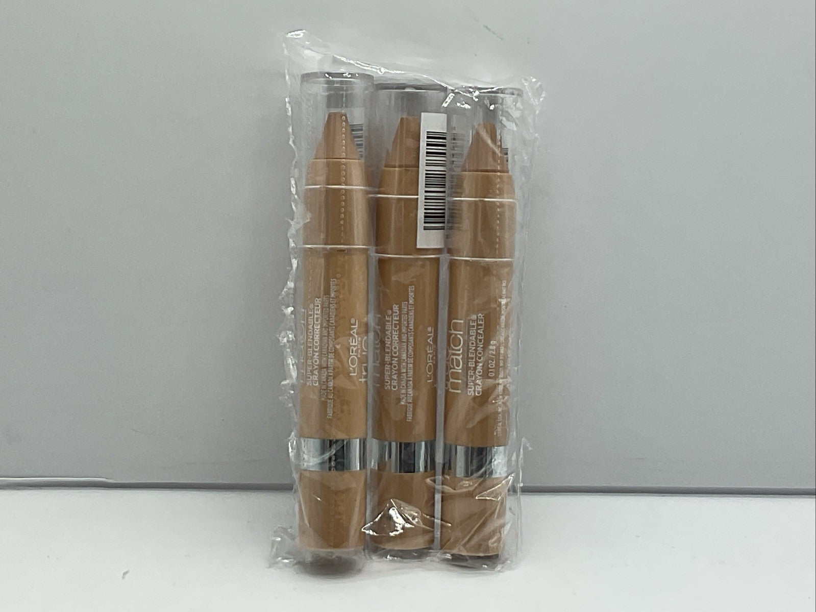 3 PACK - L’oreal True Match Super-Blendable Crayon Concealer - N4-5 Light/Medium
