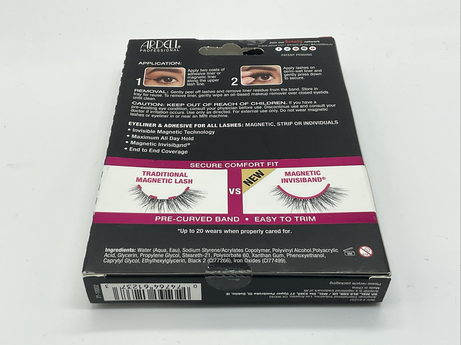 Ardell Magnetic MegaHold Liquid Liner & Lash - 056