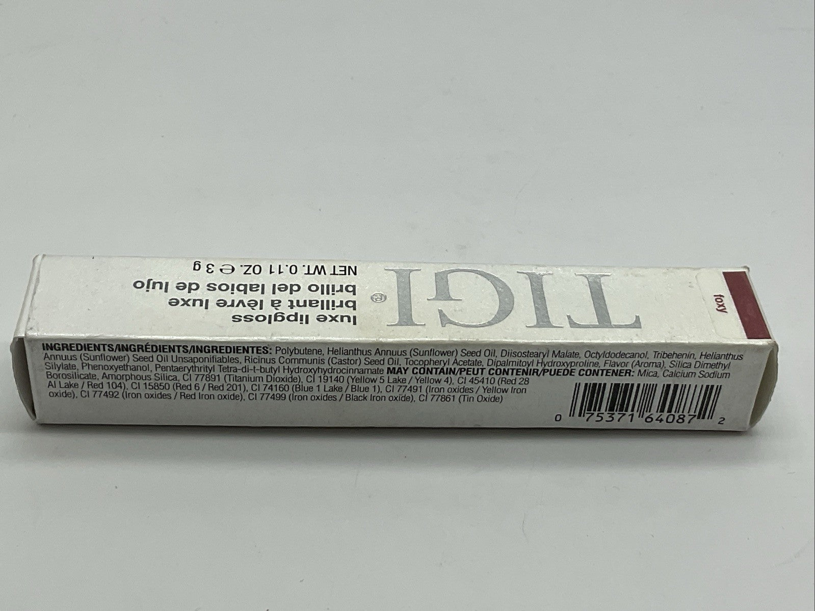TIGI Professional Cosmetics Luxe Lip Gloss 0.11oz - Foxy