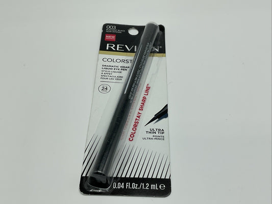 Revlon Dramatic Wear Liquid Eye Pen - 003 Blackest Black