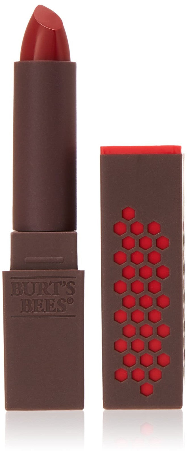 2 PACK - Burt's Bees 100% Natural Lipstick - 520 Scarlet Soaked 