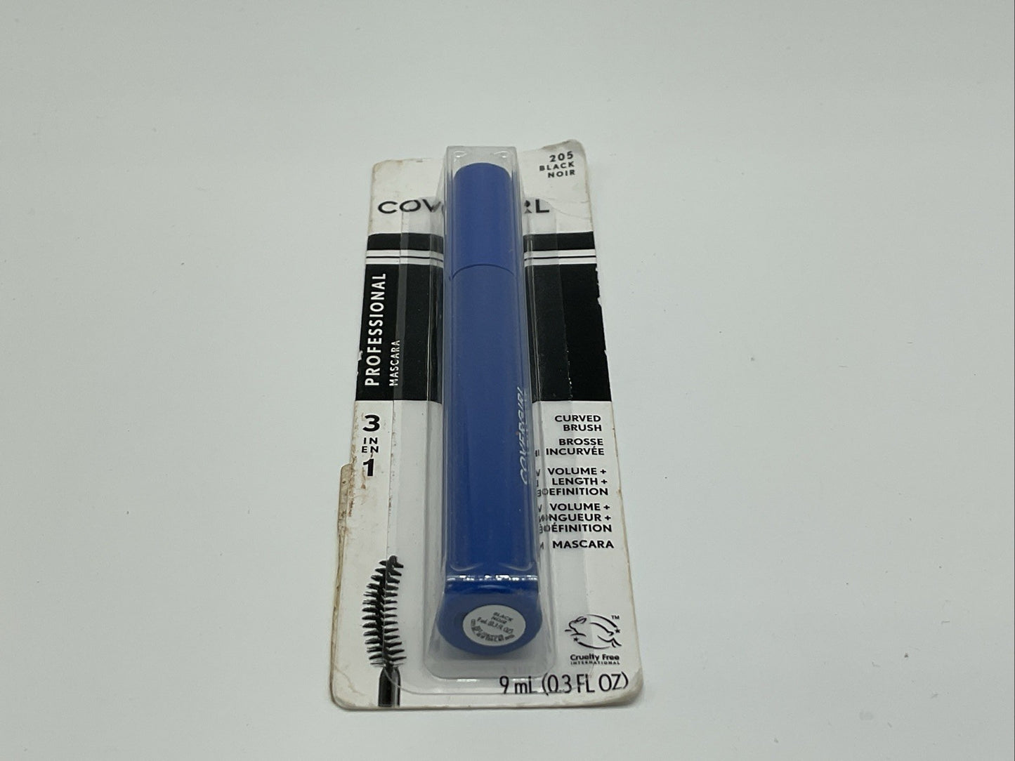 CoverGirl Professional 3-In-1 Curved Brush Mascara - 205 Black