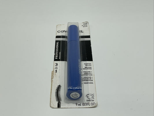 CoverGirl Professional 3-In-1 Curved Brush Mascara - 205 Black