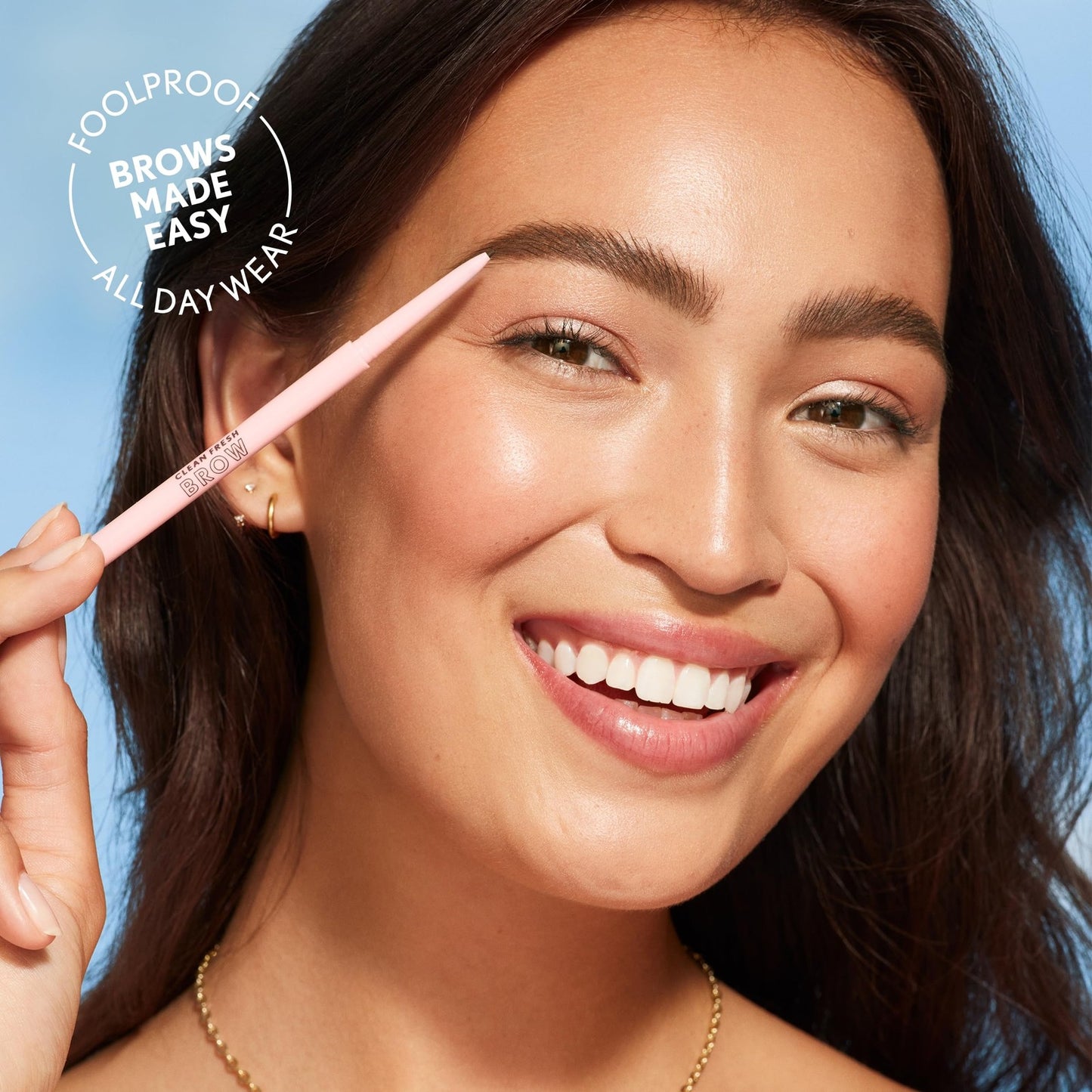 2 PACK - Covergirl Clean Fresh Brow Liner 1MM - 500 Medium Brown