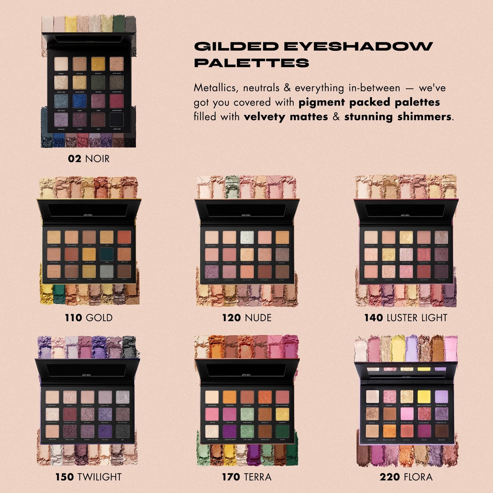 Beautiful Milani Gilded Nude Eye Shadow Palette
