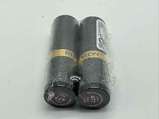 2 Pack - Revlon Super Lustrous Crème Lipstick - 477 Black Cherry
