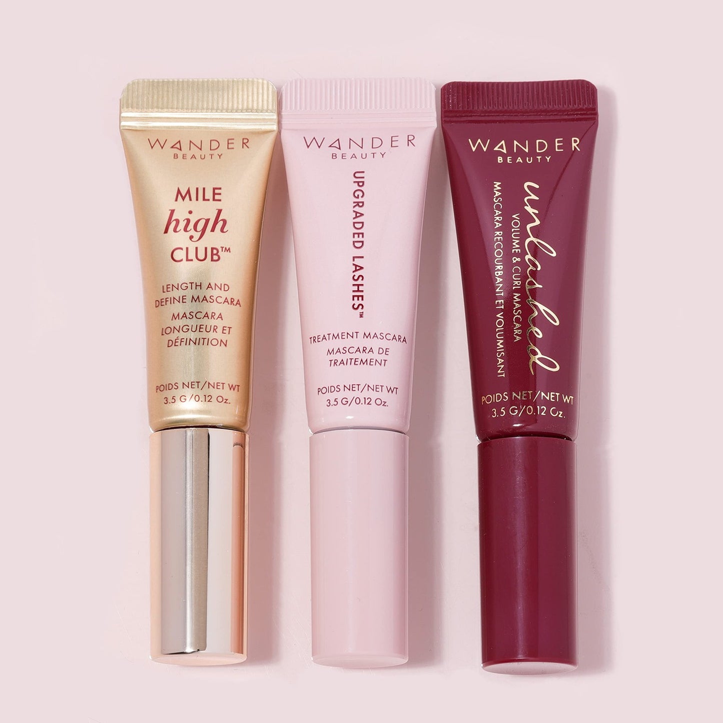 2 PACK - Wander Beauty Mini Mascara Trio MASCARA KIT 