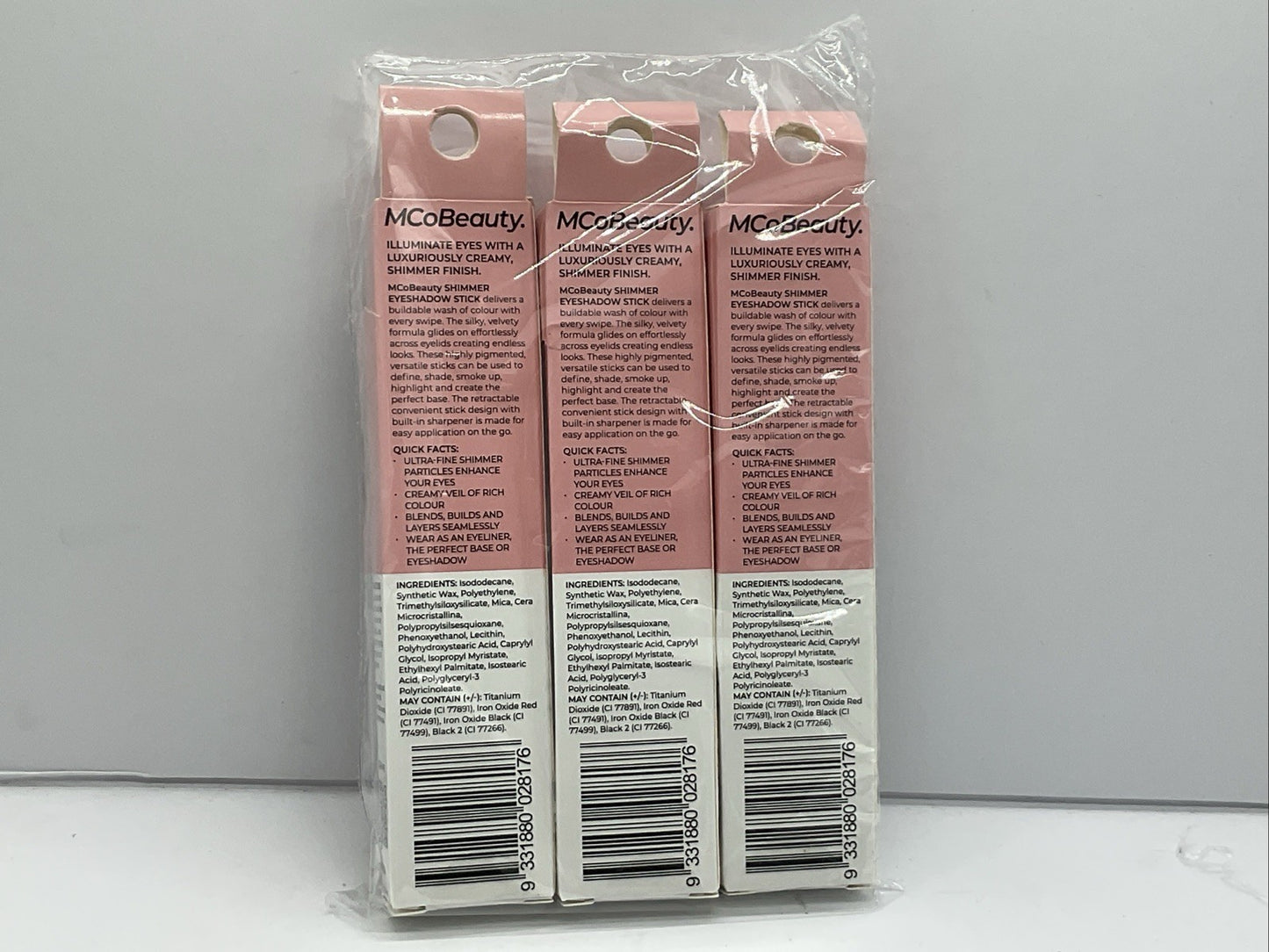 3 PACK - MCoBeauty Eyeshadow Stick - Bronze