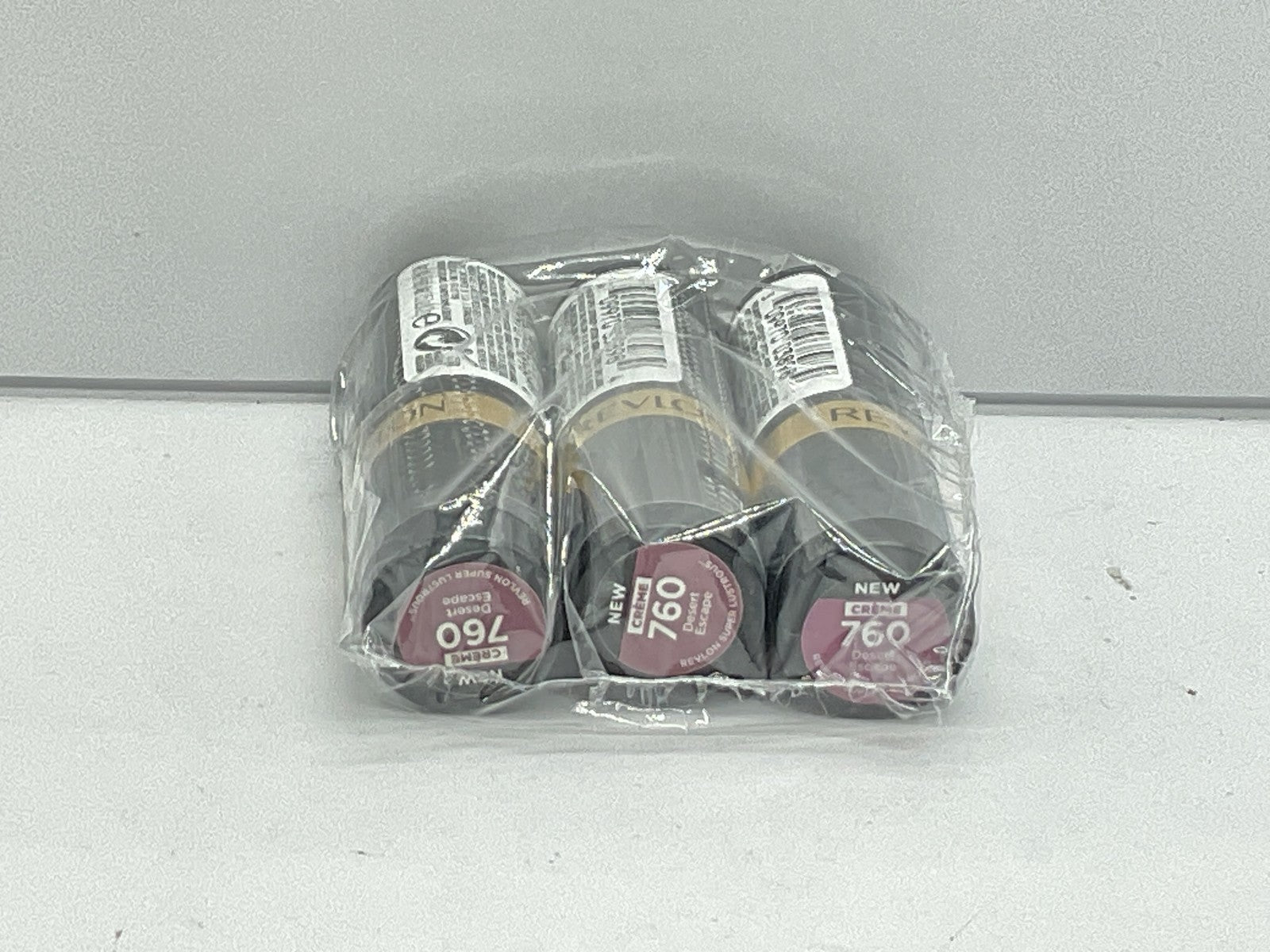 3 PACK - Revlon Super Lustrous Crème Lipstick - 760 Desert Escape