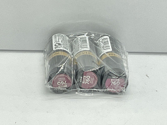 3 PACK - Revlon Super Lustrous Crème Lipstick - 760 Desert Escape