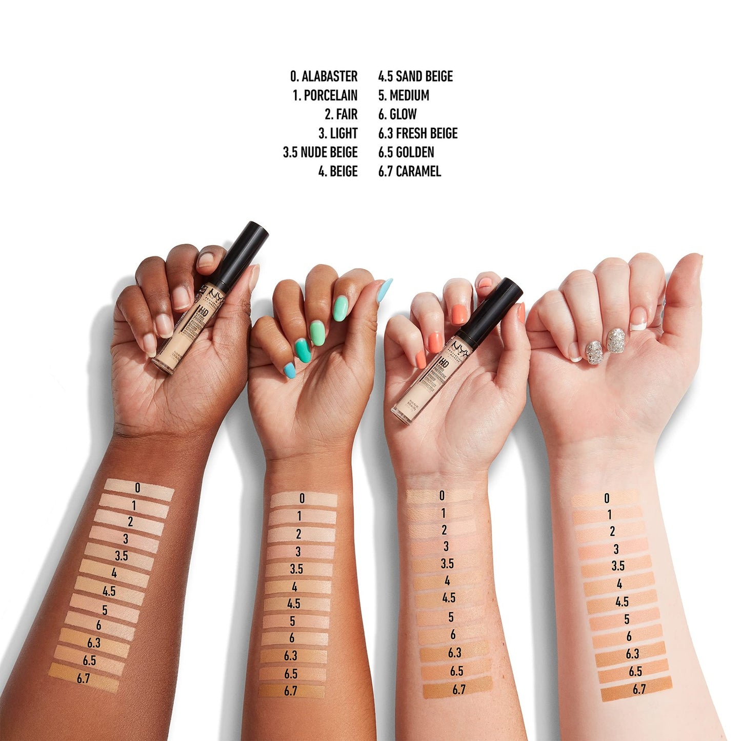 NYX HD Photogenic Concealer 0.11 oz Glow - CW06