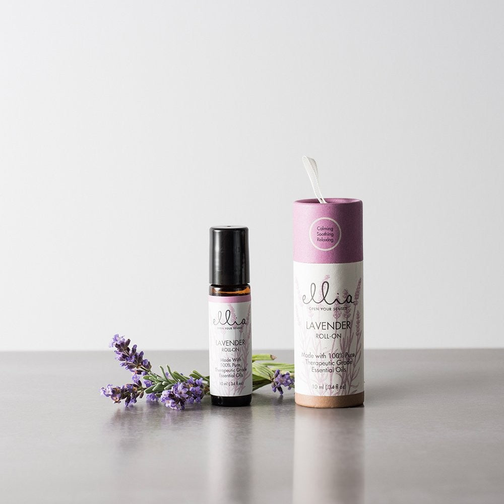 Ellia Lavender Essential Oil Roll-On | 10ml 100% Pure Therapeutic Grade