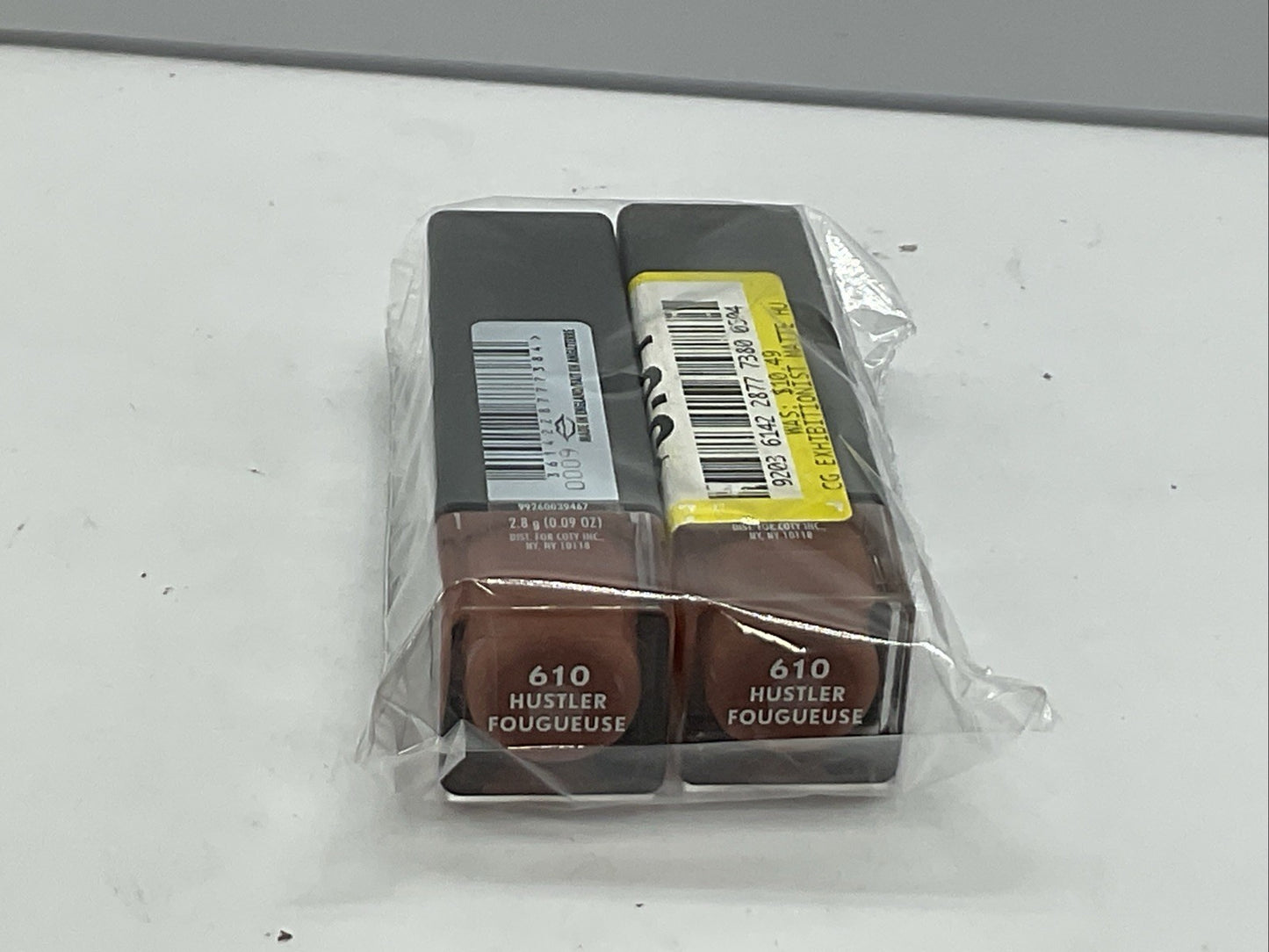 2 PACK - Covergirl Exhibitionist Ultra Matte Lipstick - 610 Hustler