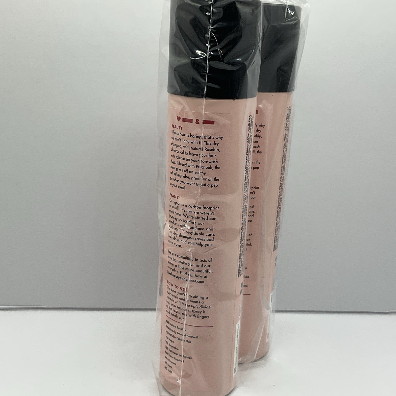 2 Pack - Love Beauty And Planet Full and Fabulous Extend Dry Shampoo Rosehip